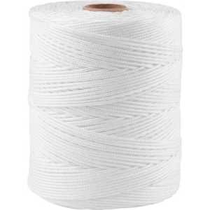 Corda multifilamento trançada 3,0 mm x 277 m, branca, VONDER