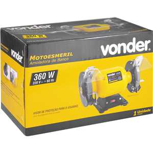 Motoesmeril 6", 360 W, 220 V~, VONDER