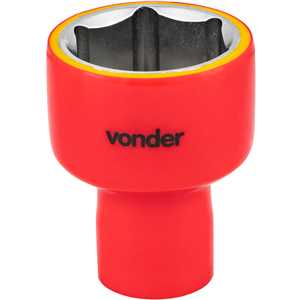 Soquete sextavado isolado, encaixe de 1/2", 27,0 mm, IEC60900, VONDER