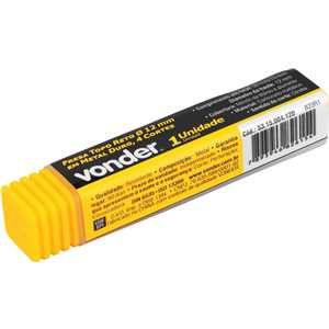 Fresa topo 12,0 mm, em metal duro, 4 cortes, VONDER