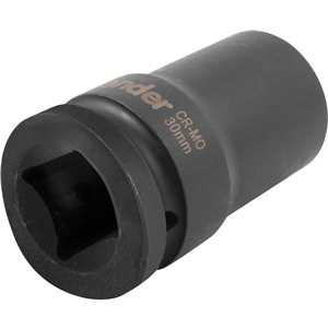 Soquete sextavado longo de impacto, 30 mm, encaixe de 1", VONDER
