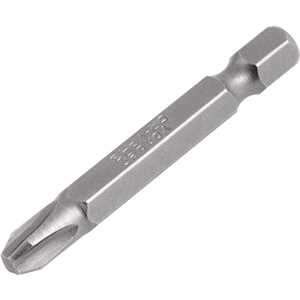 Bits/ponteira phillips com encaixe 1/4", nº 3 x 50 mm, com 5 peças, VONDER