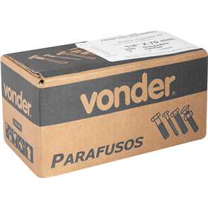 Parafuso sextavado rosca soberba 1/4" x 70 mm, VONDER