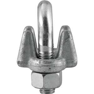 Clips para cabo de aço 3/4" - 19,10 mm, pesado, VONDER PLUS