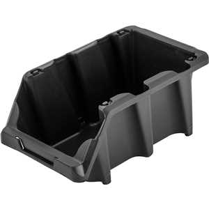 Estante metálica, com gaveteiros modelo prático preto, 54/5 VONDER
