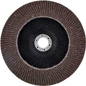 Flap-disc, disco de desbaste/acabamento, 7" - 180 mm, reto, grão 80, NOVE54