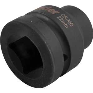 Soquete sextavado de impacto, encaixe de 1" x 22,0 mm, VONDER