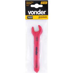 Chave fixa 12,0 mm, uma boca, isolada, IEC60900, VONDER