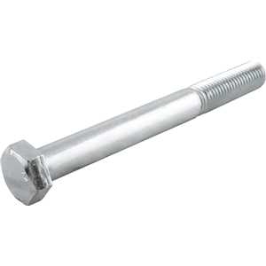 Parafuso sextavado zincado 3/4" x 7", UNC, rosca parcial, VONDER