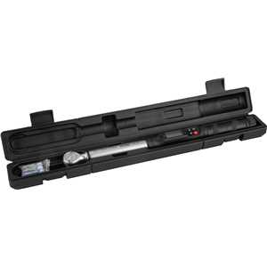 Torquímetro digital com torque angular, com encaixe 3/8", 10 N.m - 100 N.m, VONDER