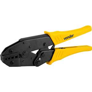 Alicate crimpador para terminais isolados tubulares de 4,0 mm² a 16,0 mm², AC 400, VONDER