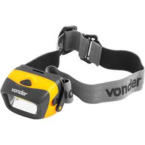 Lanterna de LED para cabeça, LED COB, LCV 120, VONDER