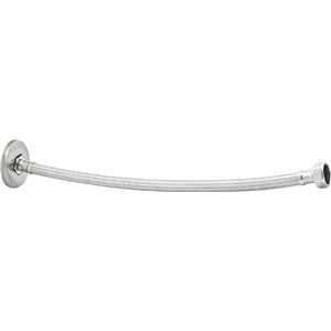 Engate flexível, 40 cm, com trama de alumínio, 1/2", NOVE54