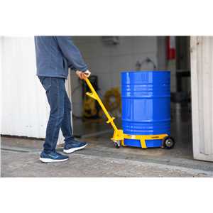 Carrinho para transporte de tambor, capacidade de 500 kgf, VONDER