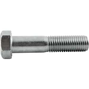 Parafuso sextavado zincado 7/8" x 4.1/2", UNC, rosca parcial, VONDER