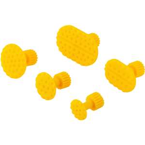 Ventosas de nylon para martelinho de ouro, 5 peças, VONDER