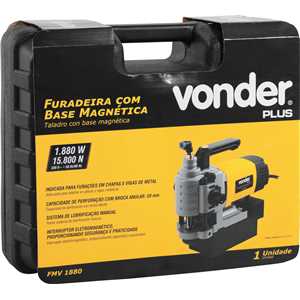 Furadeira com base magnética, 1.880 W, 220 V~, FMV 1880 VONDER PLUS