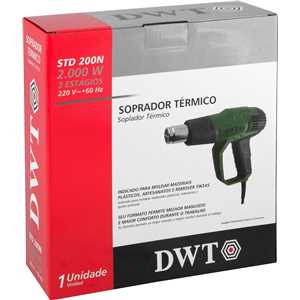 Soprador térmico, 2.000 W, 220 V~, STD 200N DWT