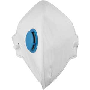 Respirador dobrável, semi facial, sem carvão ativado, com válvula, PFF 1, RDV 2102, branco, VONDER