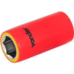 Soquete sextavado isolado, encaixe de 1/2", 16,0 mm, IEC60900, VONDER