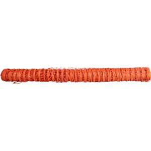 Tela tapume, 1,20 m x 50 m, laranja, NOVE54