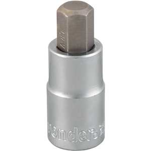 Soquete hexagonal 12 mm, encaixe de 1/2", VONDER