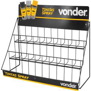 Expositor para tinta spray, VONDER