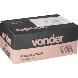Parafuso sextavado rosca soberba 3/8" x 110 mm, VONDER