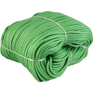 Corda caminhoneiro trançada, 8 mm x 228 m, verde, VONDER