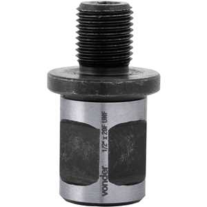 Adaptador tipo Weldon para mandril, 1/2" x 20 F UNF, VONDER