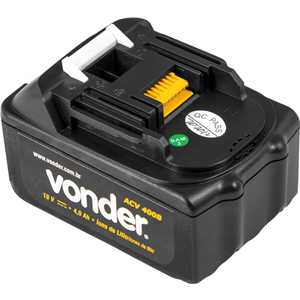 Alicate crimpador hidráulico, a bateria 18 V, ACV 400B, VONDER
