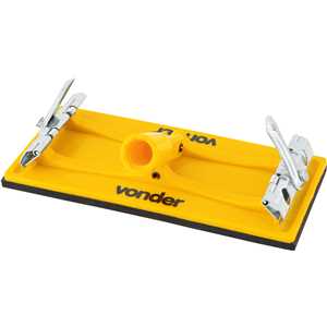 Suporte manual para lixa 210 mm x 105 mm, para cabo de madeira, VONDER