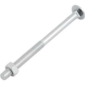 Parafuso francês zincado, 5/16" x 4.1/2", com porca, VONDER