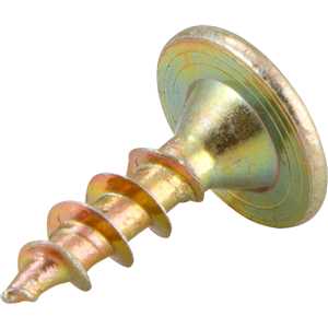 Parafuso madeira chipboard, cabeça flangeada, fenda cruzada/phillips, 3,5 mm x 12 mm, VONDER