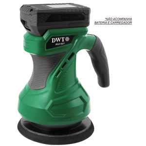 Politriz roto-orbital, bateria intercambiável de 18 V, sem bateria e sem carregador, IPLD 1821, DWT