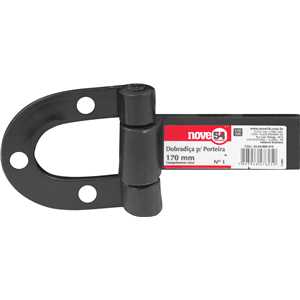 Dobradiça para porteira nº 1 com 170 mm NOVE54