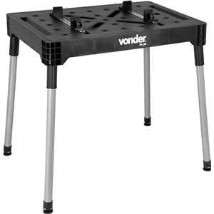 Bancada de trabalho portátil, 854 mm x 604 mm x 815 mm, VONDER PLUS