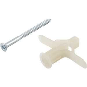 Parafuso madeira phillips, 4,2 mm x 55,0 mm, com bucha de nylon FLY3, VONDER