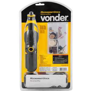 Microrretífica com acessórios, 130 W, 220 V~, MRV 042 VONDER