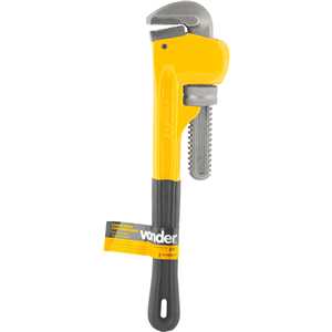 Chave grifo 14", tipo americana, em aço forjado, VONDER
