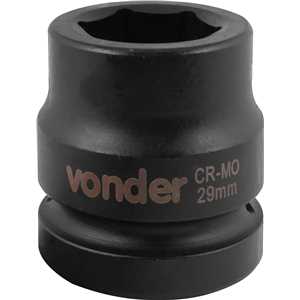 Soquete sextavado de impacto, encaixe de 1" x 29,0 mm, VONDER