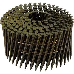 Prego coil anelado, 2,5 mm x 70 mm, polido, carretel com 300 unidades, para o pregador PP 700, VONDER