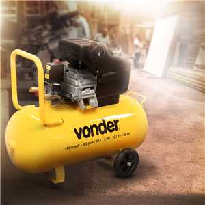 Motocompressor de ar, 8,0 pcm, 50 litros, 220 V~, MCV 50 VONDER