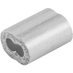 Prensa cabo para cabos de aço de 1/8", cartela com 10 peças, VONDER