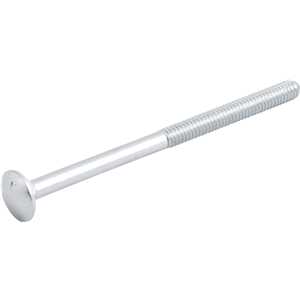 Parafuso francês zincado, 1/4" x 4", com porca, VONDER