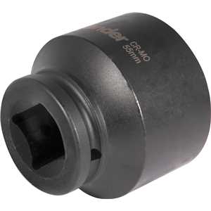 Soquete sextavado de impacto, encaixe de 3/4" x 55,0 mm, VONDER