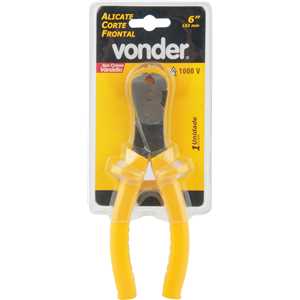 Alicate corte frontal 6", 1.000 V, VONDER