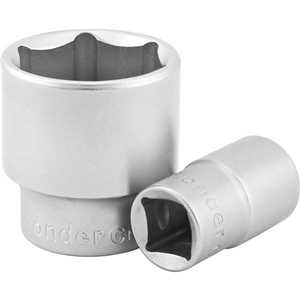 Soquete sextavado com encaixe de 1/2", 30 mm, VONDER