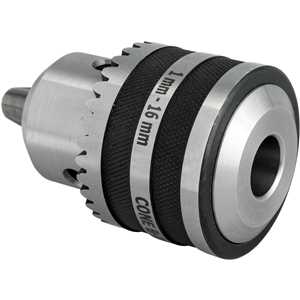 Mandril com chave, 1,0 mm - 16,0 mm, cone B18, VONDER