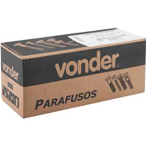 Parafuso sextavado 8.8, 10 mm x 60 mm, MA, rosca total, DIN 933, VONDER